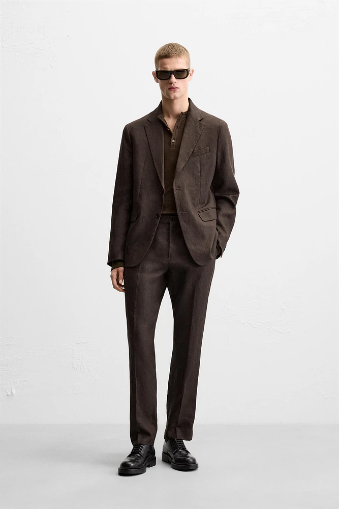 SUIT PANTS 100% LINEN