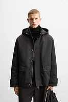 HOODED PADDED PARKA