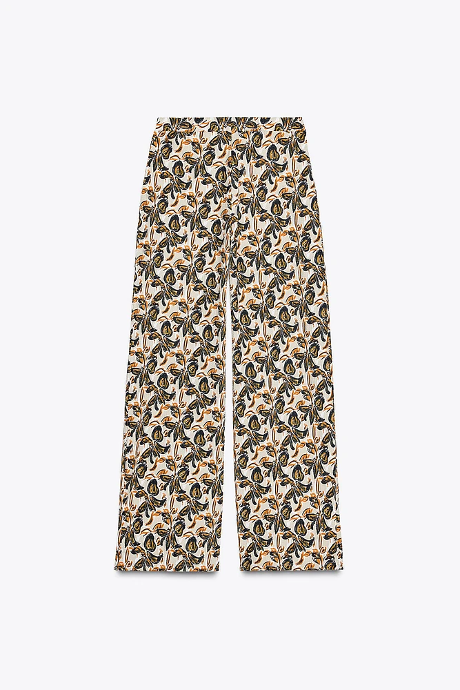 PANTALON IMPRIMÉ LARGE