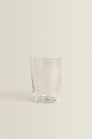 SET OF TALL GLASS TUMBLERS (SET OF 4