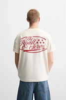 T-SHIRT À IMPRIMÉS BIMATIÈRE