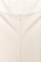 ROBE COMBINAISON HALTER VOLANTS RAYURES