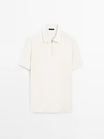 100% cotton short sleeve polo shirt