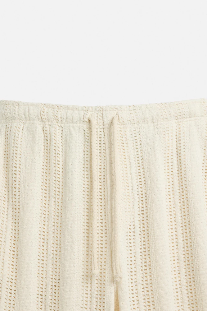 OPEN WEAVE PANTS