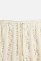 OPEN WEAVE PANTS