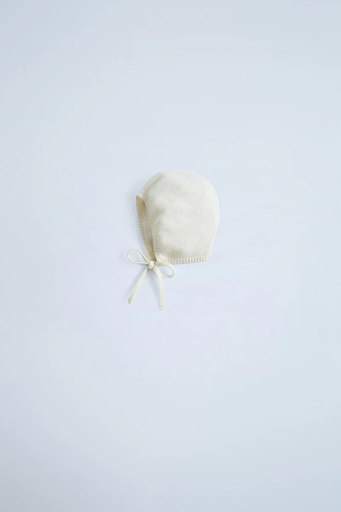 100% CASHMERE BONNET