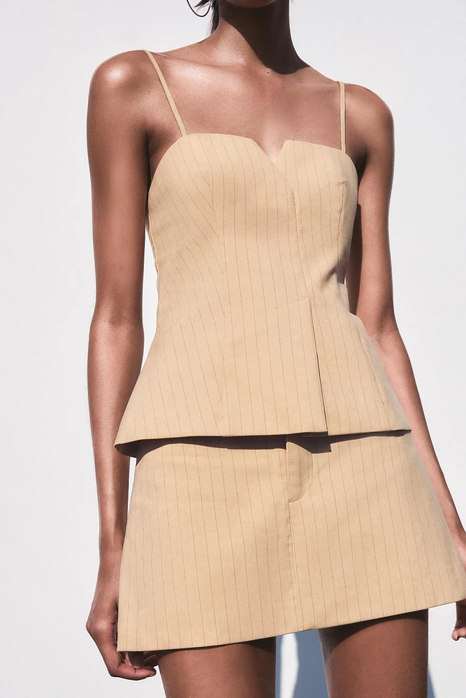 PINSTRIPE SKORT