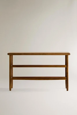 ACACIA SHOE RACK BENCH