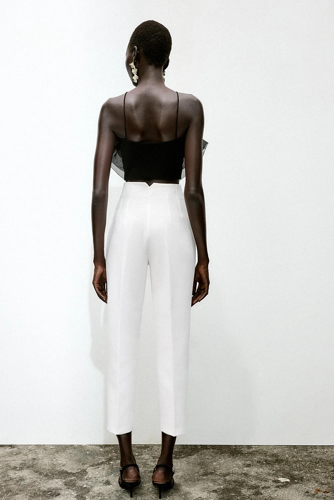 PANTALON TAILLE HAUTE