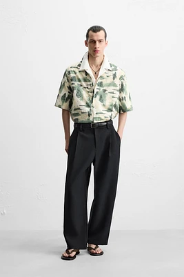 CHEMISE BRODERIE DÉCOUPÉE IMPRIMÉE