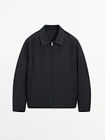 Blouson léger 100 % lin