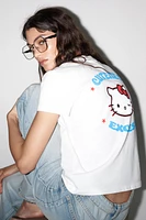T-SHIRT EFFET DÉLAVÉ HELLO KITTY © 2025 SANRIO