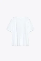 T-SHIRT WITH GIRL PRINT