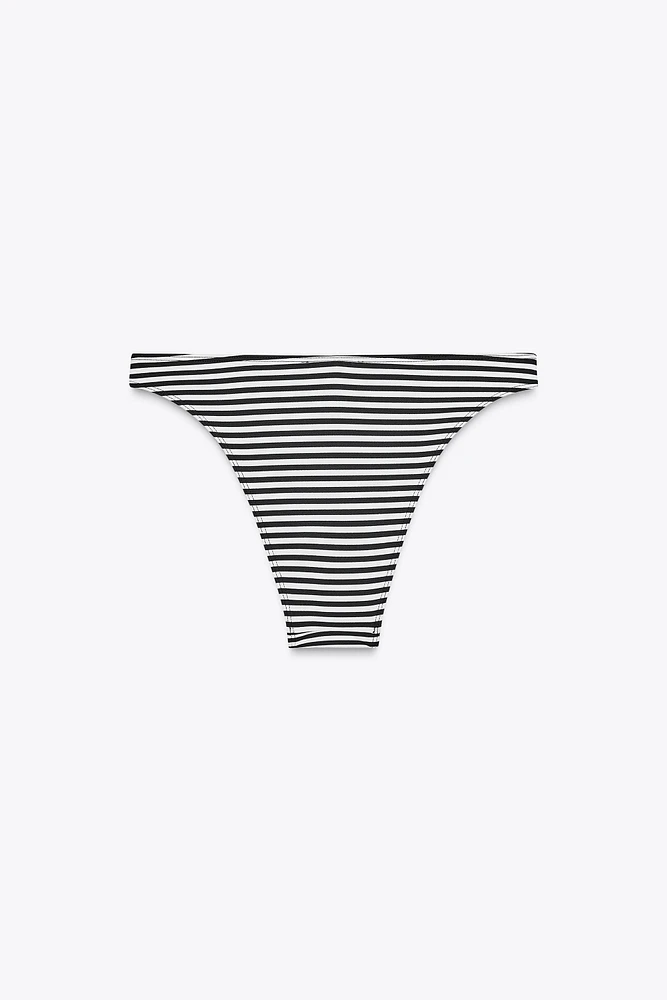 STRIPED BIKINI BOTTOMS