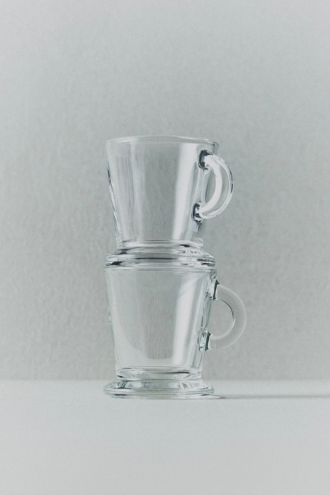 TASSE EXPRESSO VERRE TRANSPARENT