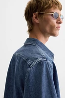 DENIM OVERSHIRT