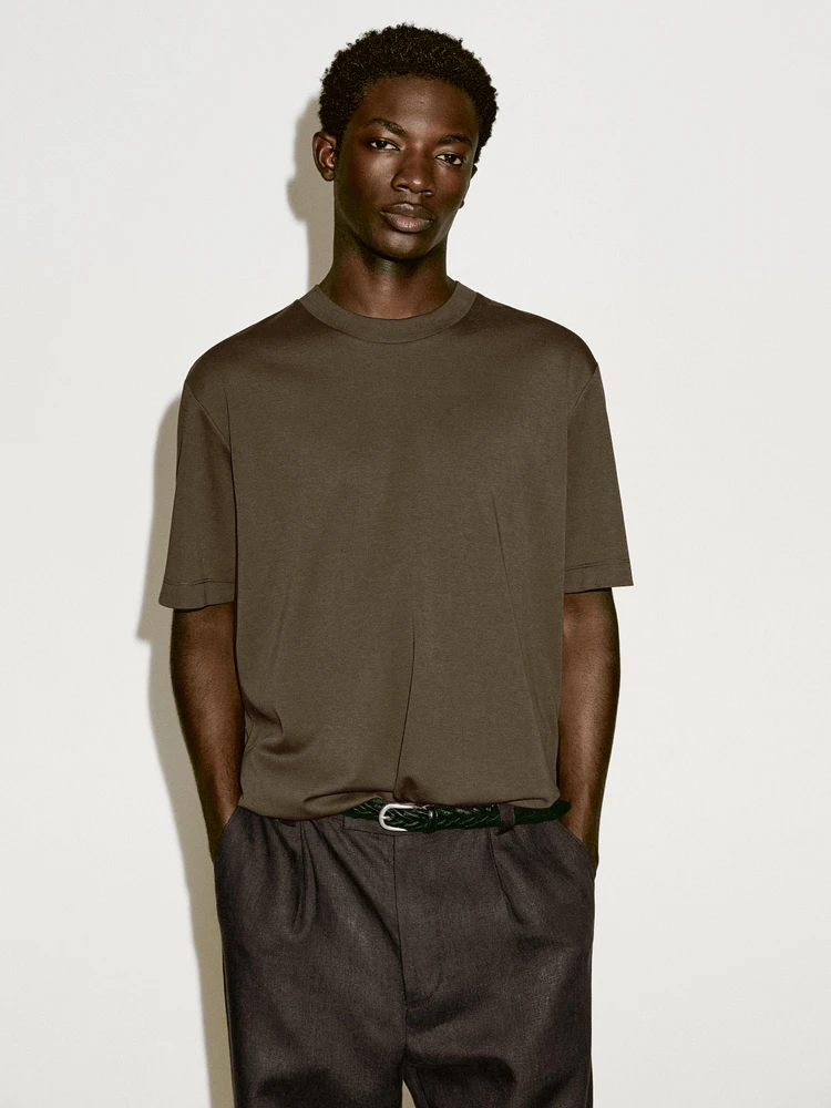 T-shirt regular fit en coton mélangé - Limited Edition