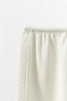 SATIN PAJAMA SHORTS