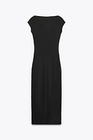POLYAMIDE MIDI DRESS