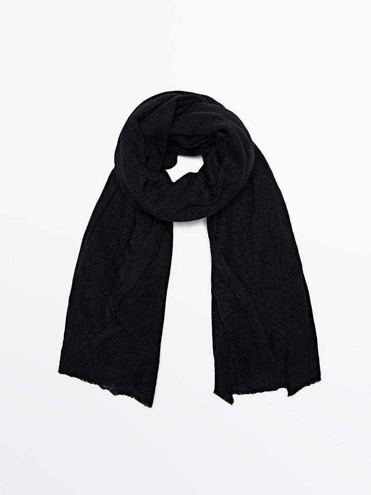 100% cashmere scarf