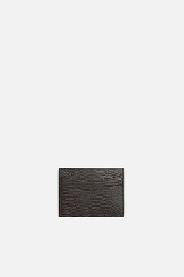 LEATHER CARD HOLDER