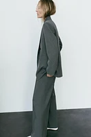 WIDE LEG PANTS WITH DARTS