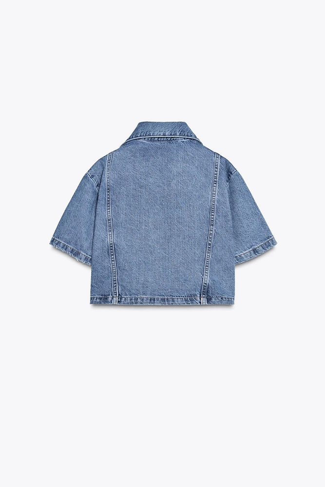 CHEMISE Z1975 COURTE EN DENIM
