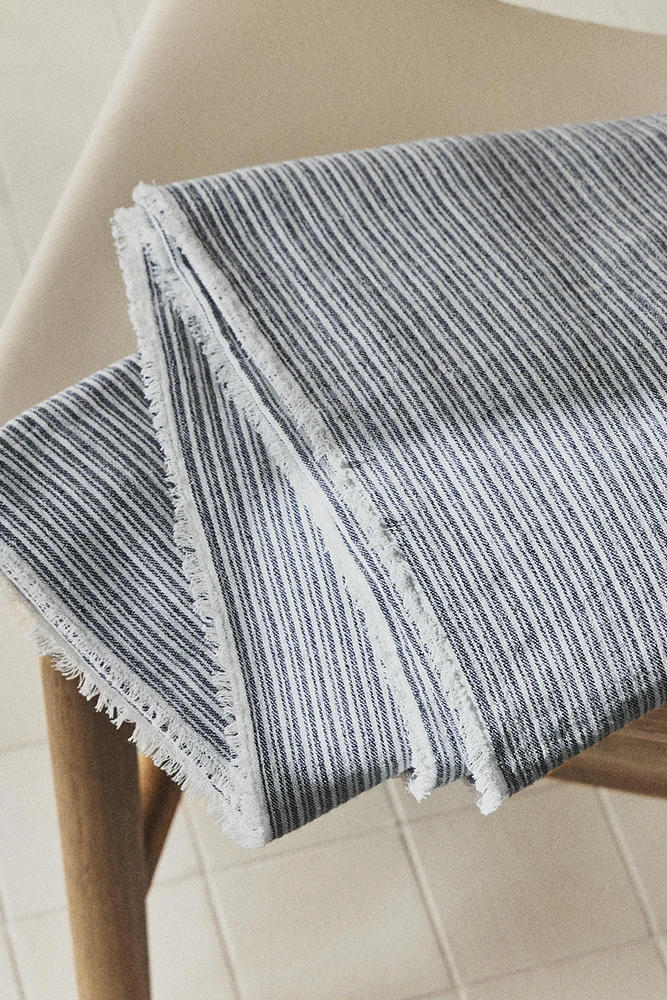 PLAID COTON RAYURES