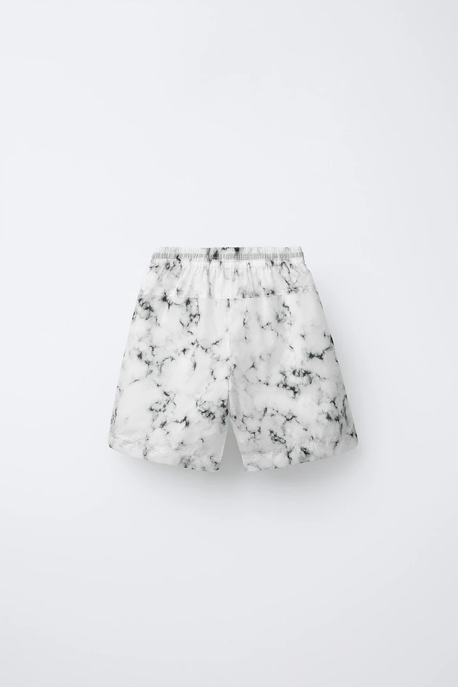 BERMUDA IMPRIMÉ TIE DYE
