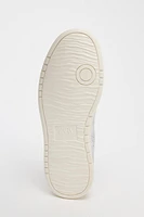 METALLIC EFFECT SLINGBACK SNEAKERS