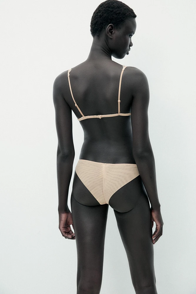 CULOTTE MESH BRODÉE