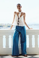 JEAN Z1975 WIDE LEG TAILLE NORMALE PLIS