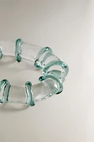 LOT PORTE-SERVIETTES VERRE (LOT DE 6)