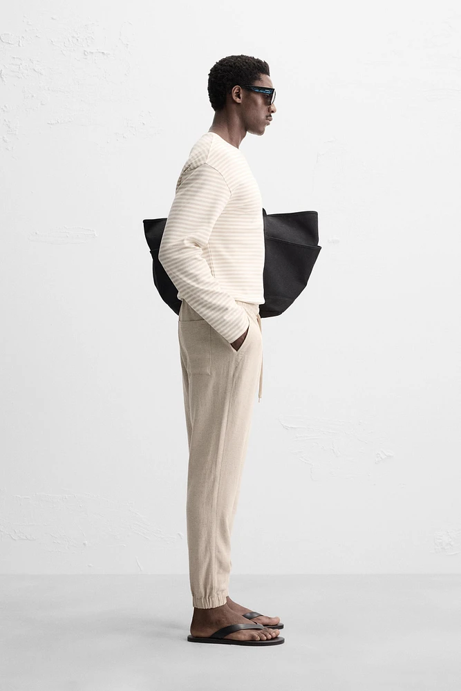 PANTALON REGULAR FIT VISCOSE - LIN