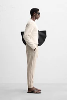 PANTALON REGULAR FIT VISCOSE - LIN