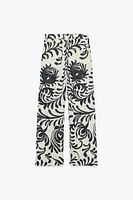 PANTALON IMPRIMÉ RAMIE ZW COLLECTION
