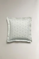 PAISLEY PRINT SATEEN PILLOWCASE