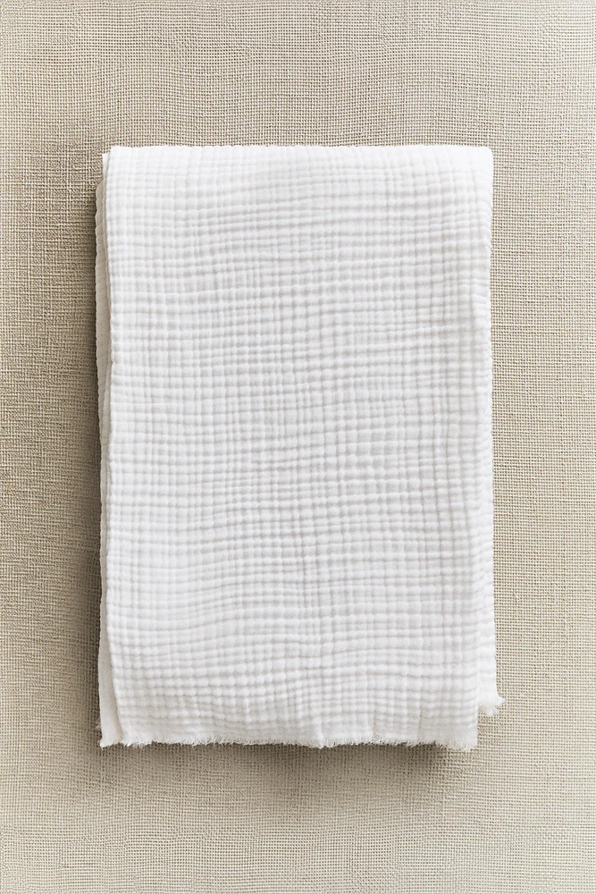 PLAID COTON GAZE