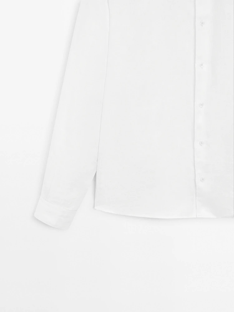 Chemise regular fit twill léger
