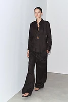 100% LINEN SHIRT ZW COLLECTION