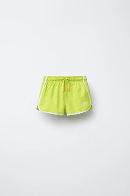 2-6 YEARS/ PALM TREE SWIM SHORTS