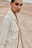 CHEMISE SAFARI COURTE MANCHE RETROUSSÉE