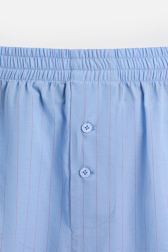 LIMITED EDITION STRIPED POPLIN BOXERS