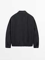 Blouson léger 100 % lin