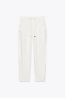 SNAP-BUTTON HEM JOGGER PANTS