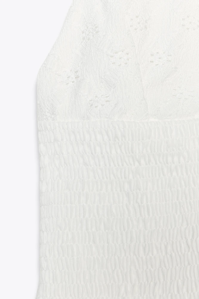 TOP HALTER COMBINÉ