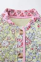 FLORAL PADDED JACKET