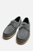 CHAUSSURES BATEAU EN CUIR