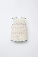 CROCHET KNIT ROMPER