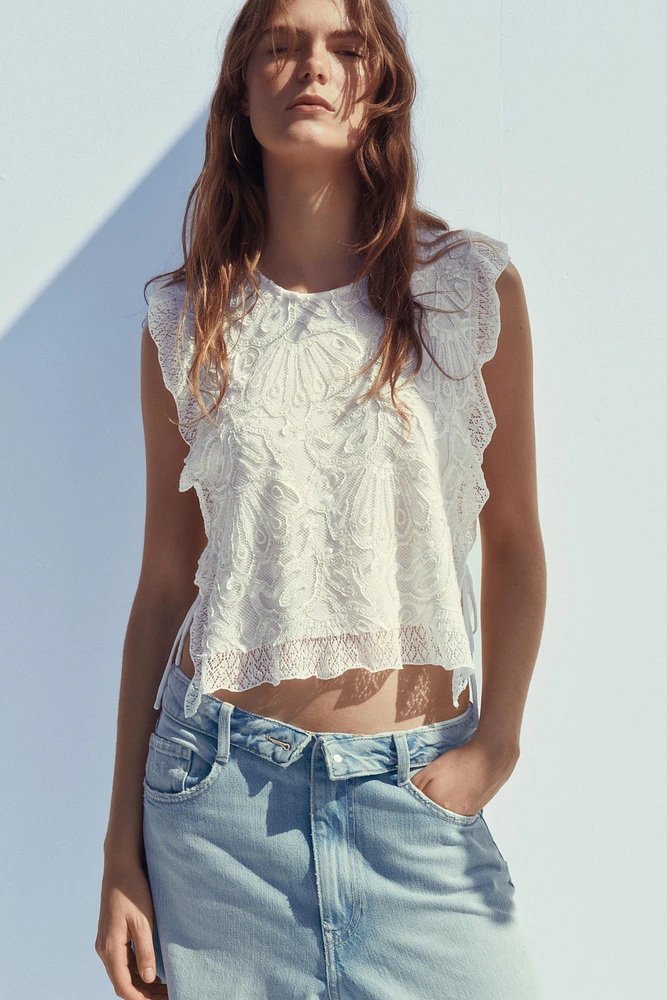 JEAN TRF REVERS TAILLE HAUTE